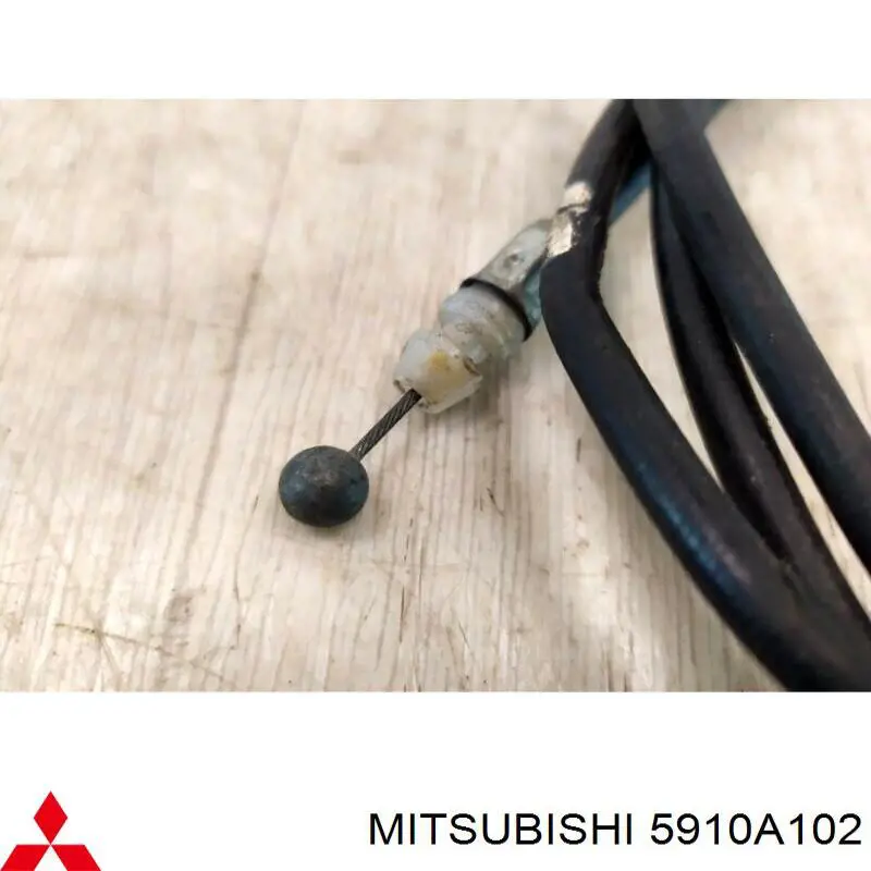 Cable de capó para Mitsubishi L 200 (KA_T, KB_T)