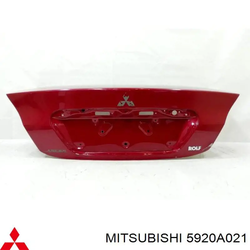 Tapa del maletero para Mitsubishi Lancer (CSW)