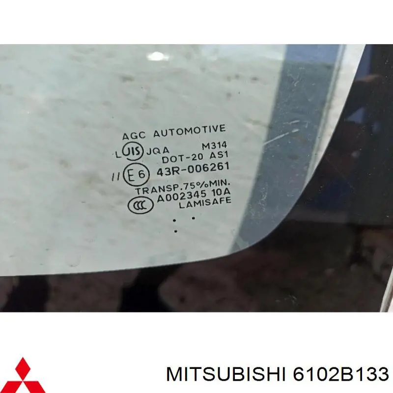 Cristal parabrisas Mitsubishi 6102B133 precio, desde 219,35 EUR