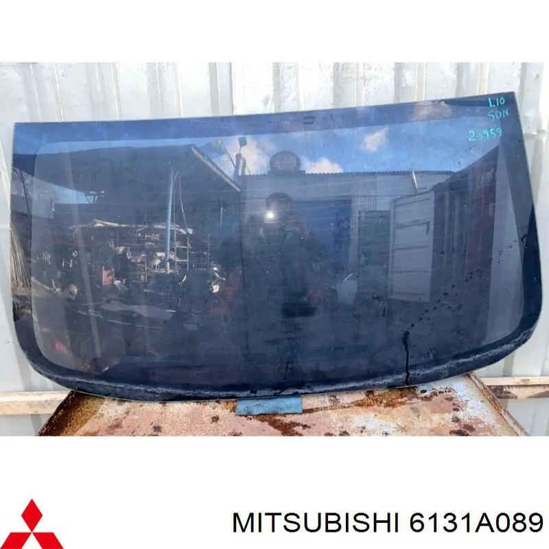 6131A089 Mitsubishi luneta trasera