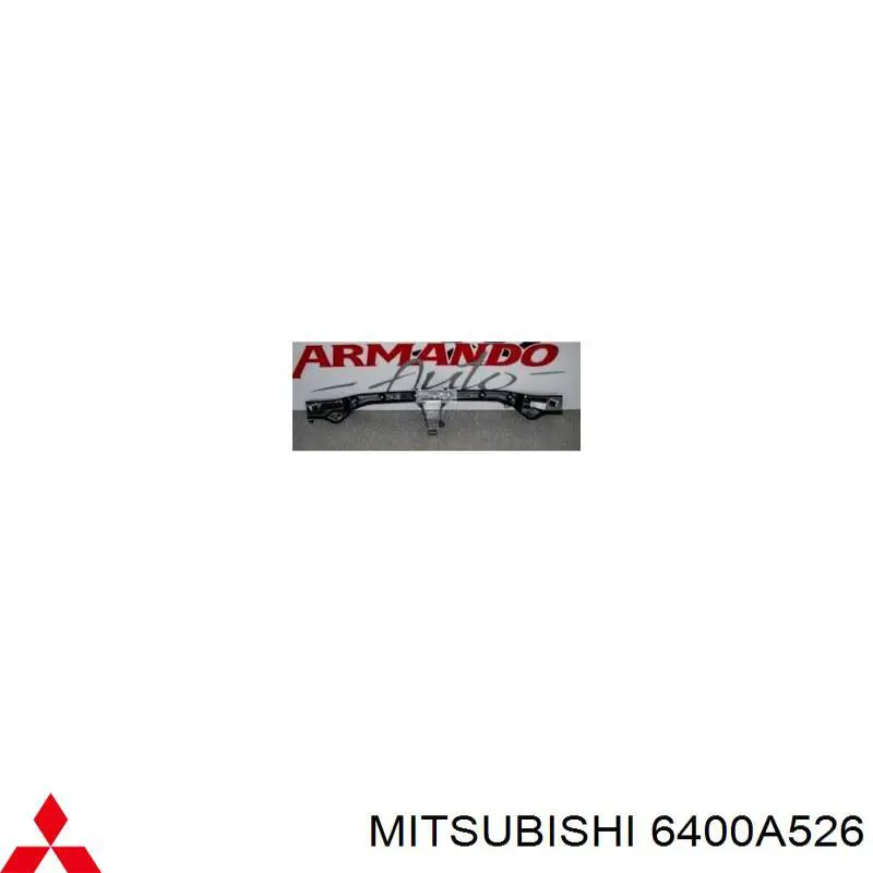 Refuerzo paragolpes delantero para Mitsubishi Pajero (V90)
