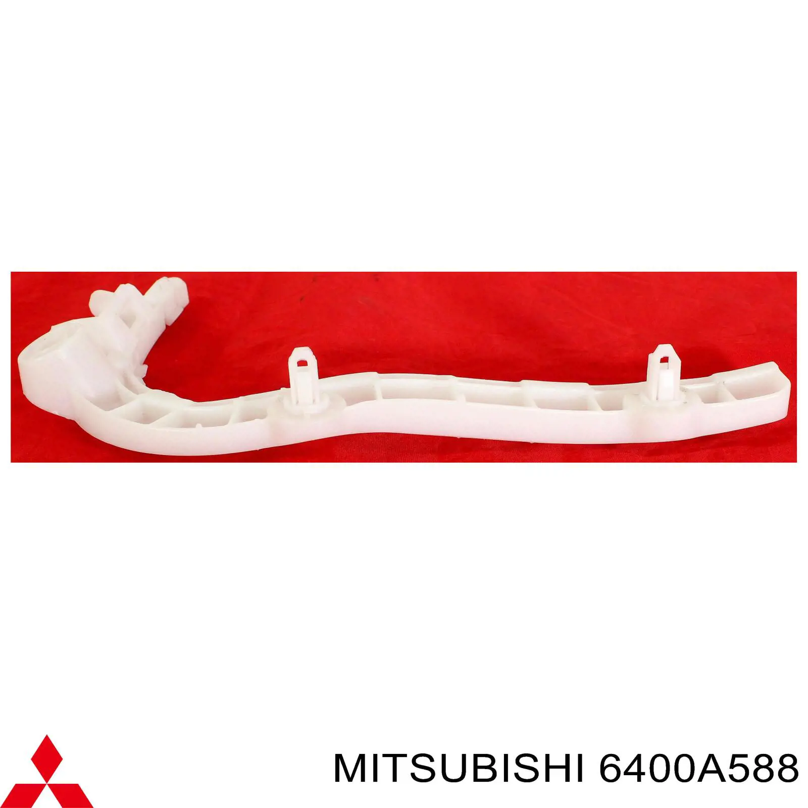 Comprar 6400A588 Mitsubishi Soporte exterior derecho del parachoques delantero