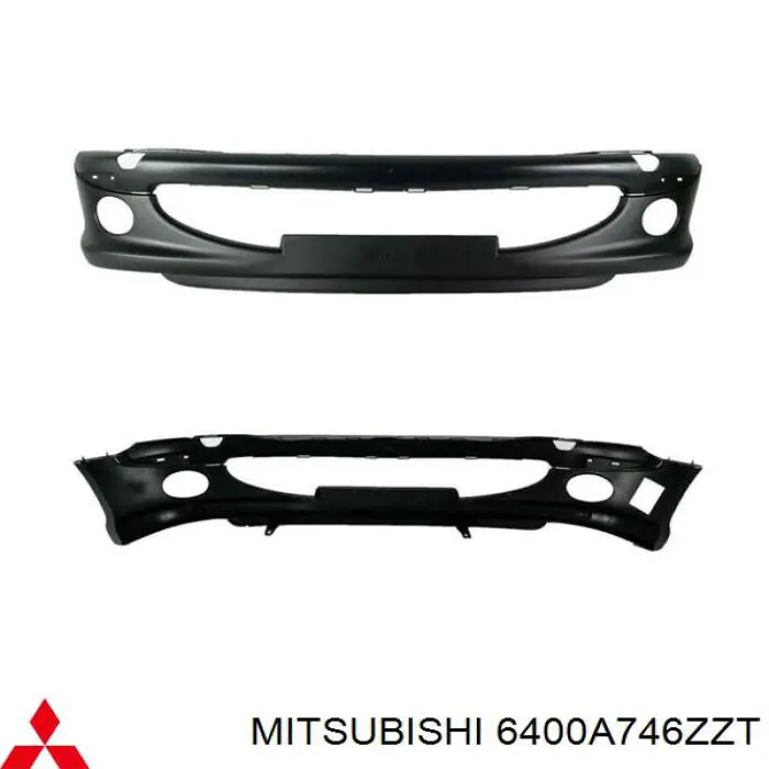 Parachoques delantero Mitsubishi L 200 IV pick-up (KA, KB) (2005 - 2015) precio, desde 128,69 EUR