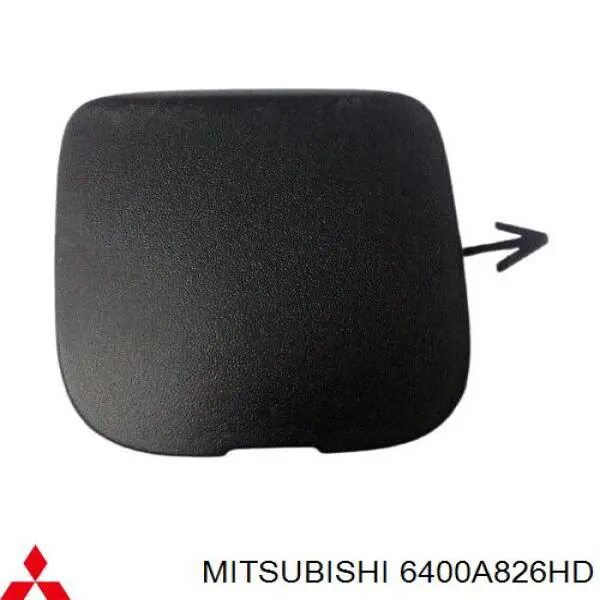 Tapa cubre gancho de remolque para parachoques delantera Mitsubishi Lancer X SPORTBACK hatchback (CX_A) (2007 - 2026) precio, desde 17,46 EUR