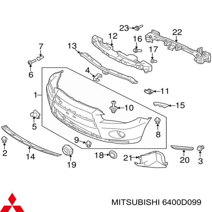 6400D101BA Mitsubishi