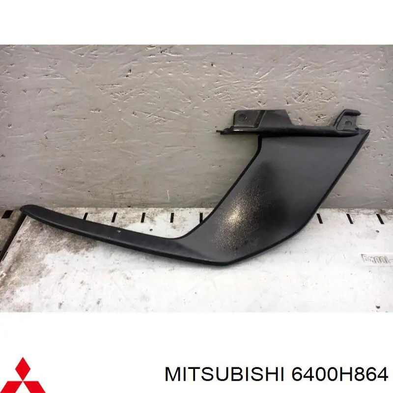 Listón embellecedor/protector, paragolpes delantero derecho para Mitsubishi ASX (GA)