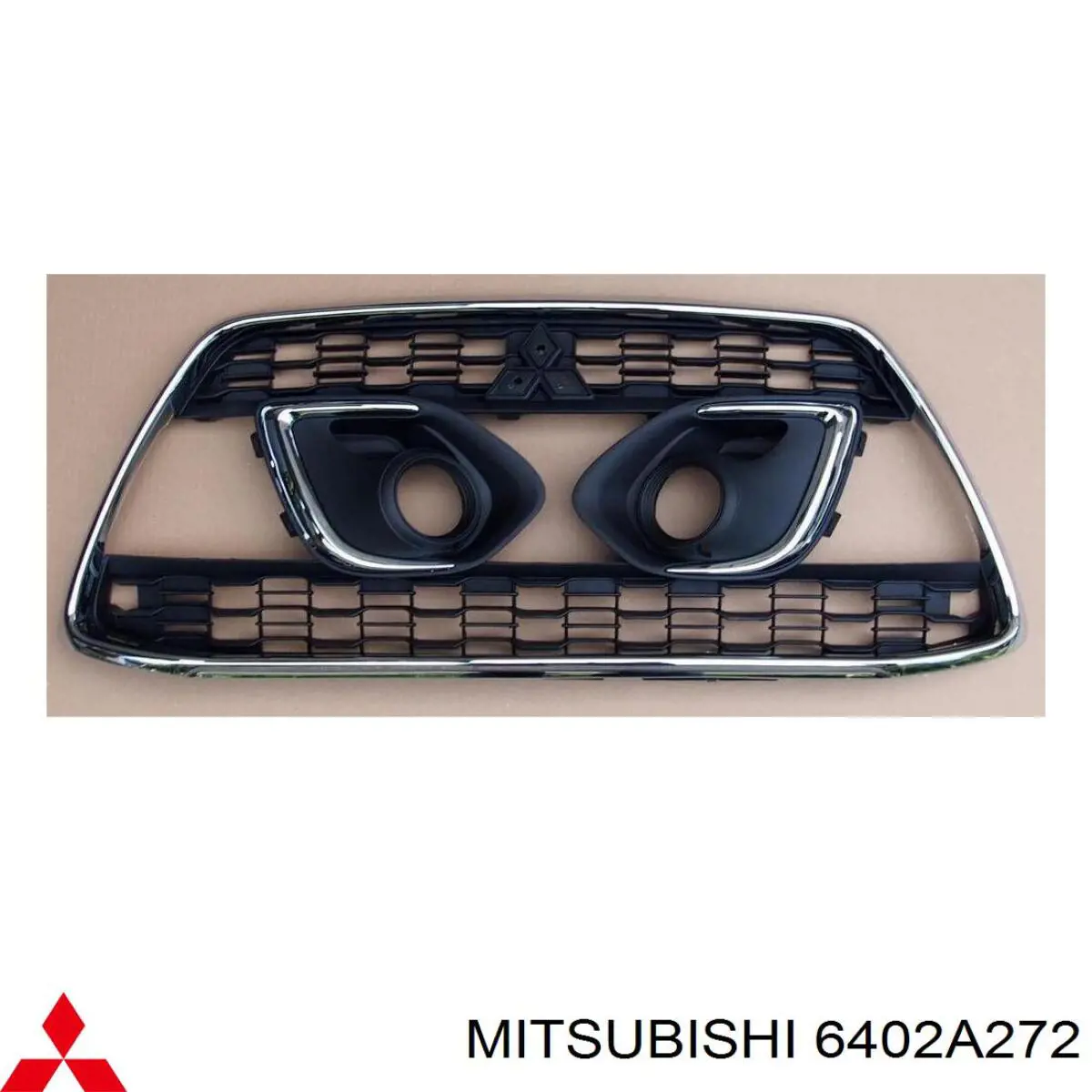 Rejilla de ventilación, parachoques delantero, central Mitsubishi 6402A272 precio, desde 28,67 EUR