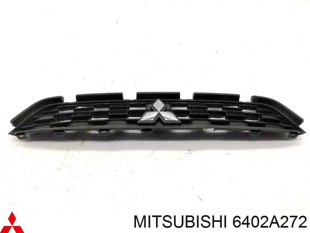 Rejilla de ventilación, parachoques delantero, central para Mitsubishi ASX (GA)