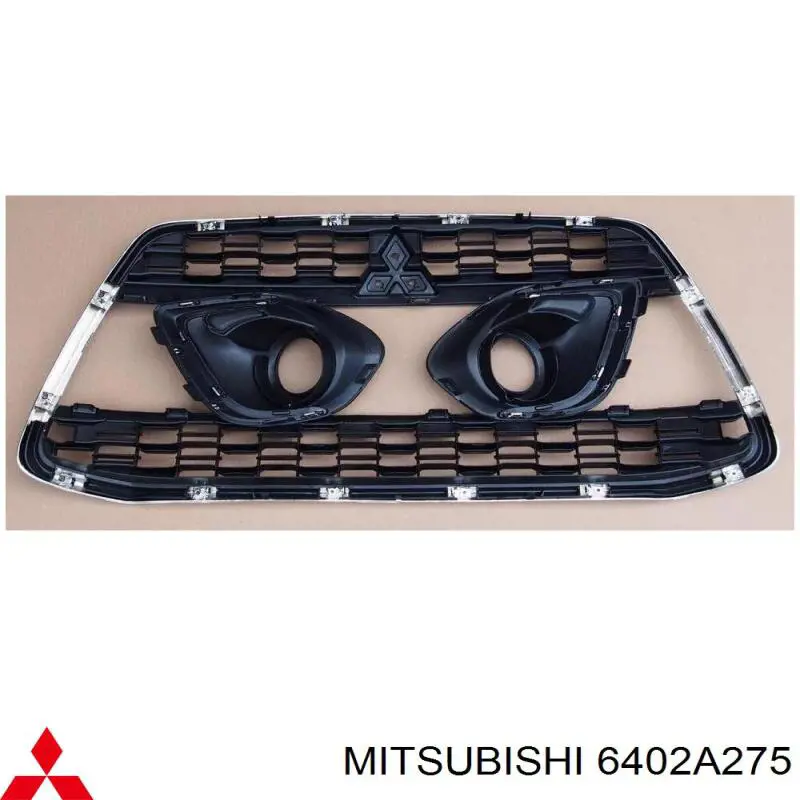 Comprar 6402A275 Mitsubishi Moldura de la rejilla del radiador
