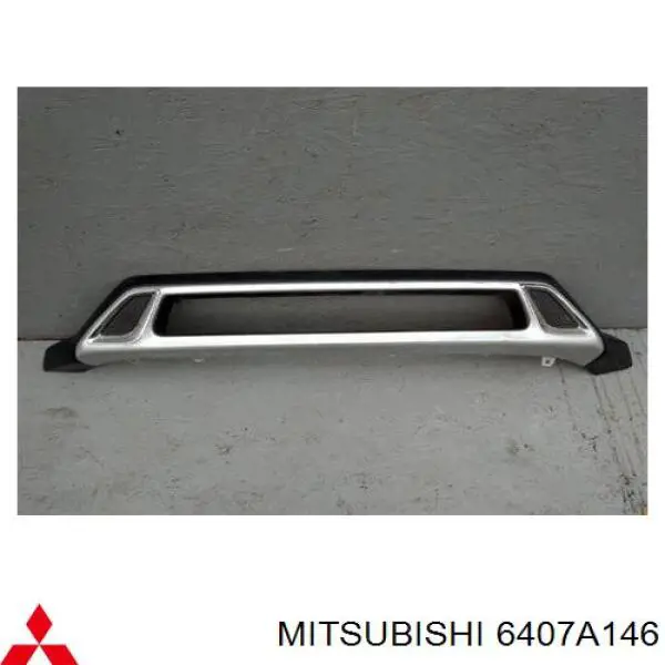 Moldura del parachoques delantero derecho Mitsubishi 6407A146 precio, desde 36,22 EUR