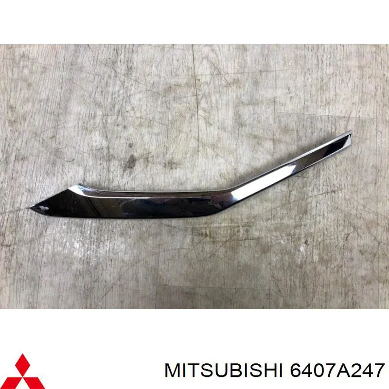 Embellecedor izquierdo del parachoques delantero para Mitsubishi Eclipse (GK)