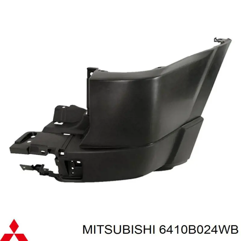 Parachoques delantero, parte derecha para Mitsubishi Pajero (V90)