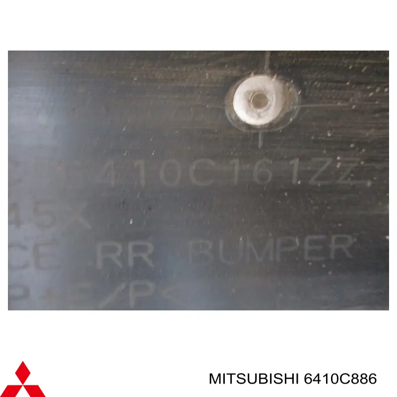 6410D250 Mitsubishi parachoques trasero