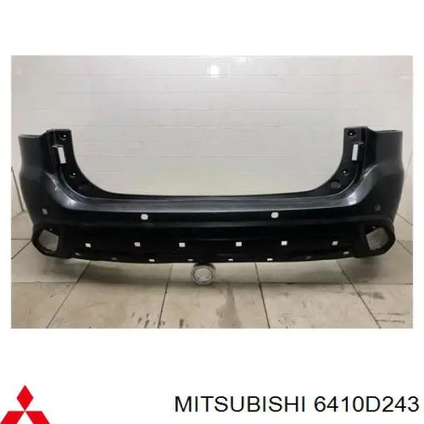 6410D243 Mitsubishi Defensa trasero