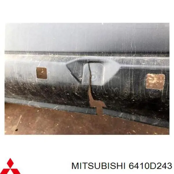 Paragolpes Mitsubishi 6410D243 precio, desde 148,65 EUR