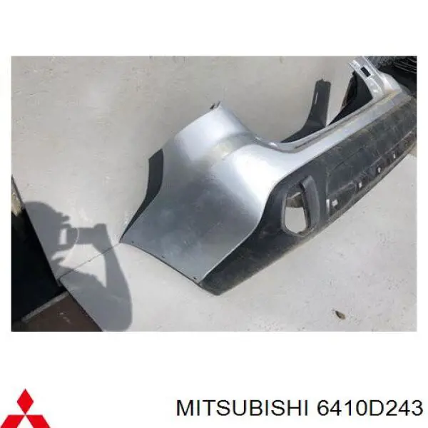 6410D130 Mitsubishi parachoques trasero