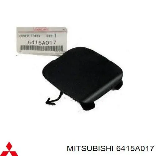 Tapa de gancho de remolque trasero del parachoques Mitsubishi 6415A017 precio, desde 3,63 EUR