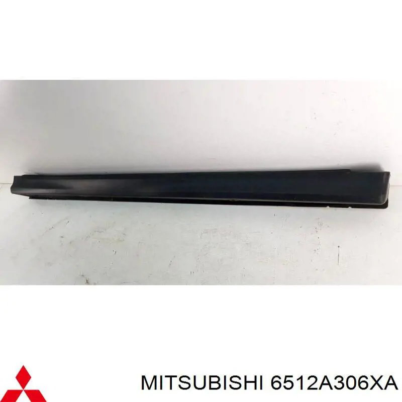 Moldura de umbral exterior derecha para Mitsubishi ASX (GA)
