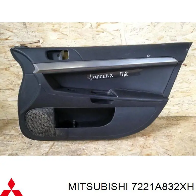 Guarnecido de puerta delantera derecha para Mitsubishi Lancer (CX_A)