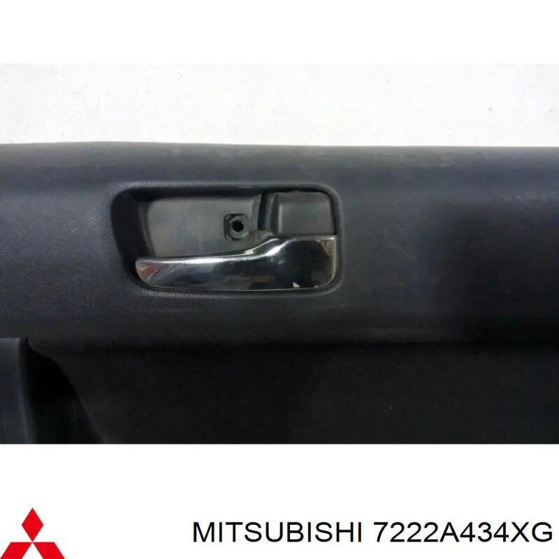 Guarnecido de puerta trasera derecha para Mitsubishi Lancer (CY_A, CZ_A)