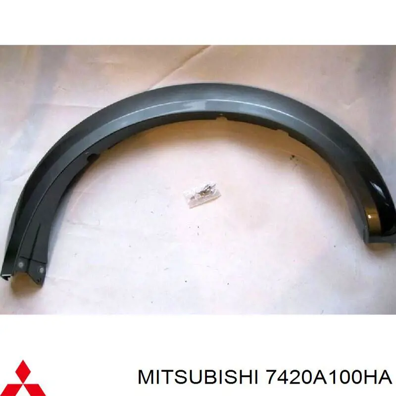 Extensión de la aleta delantera derecha Mitsubishi 7420A032HA precio, desde 157,34 EUR