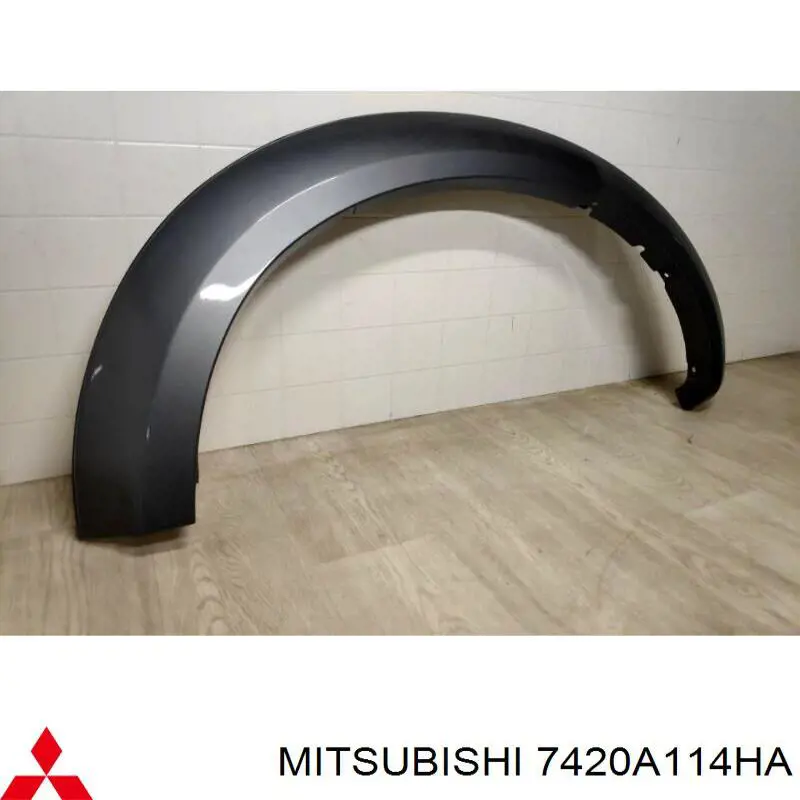 7420A034HA Mitsubishi ensanchamiento, guardabarros trasero derecho