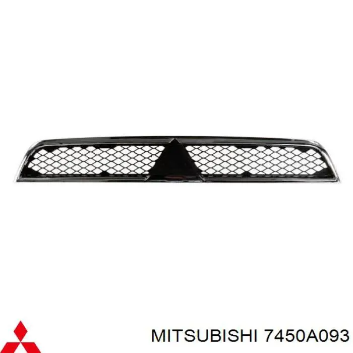 Panal de radiador MITSUBISHI 7450A093