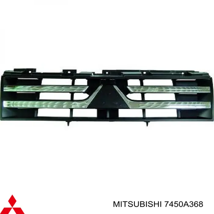 7450A368 Mitsubishi rejilla de radiador