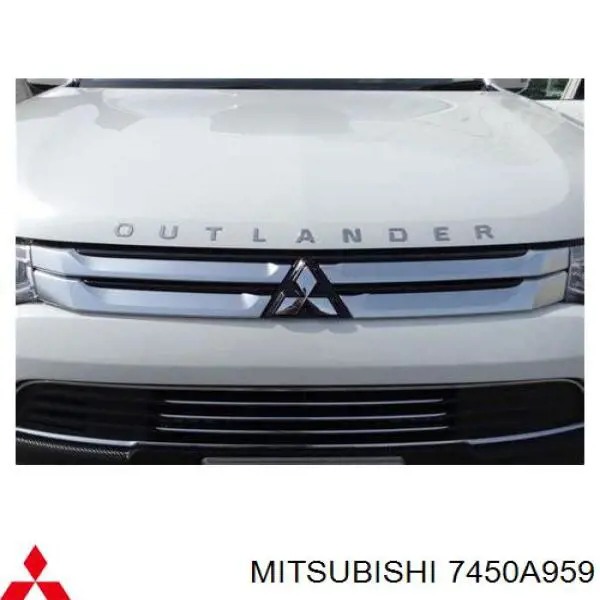 7450A959 Mitsubishi parrilla