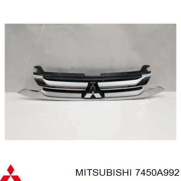 Rejilla delantera Mitsubishi 7450A992 precio, desde 154,88 EUR