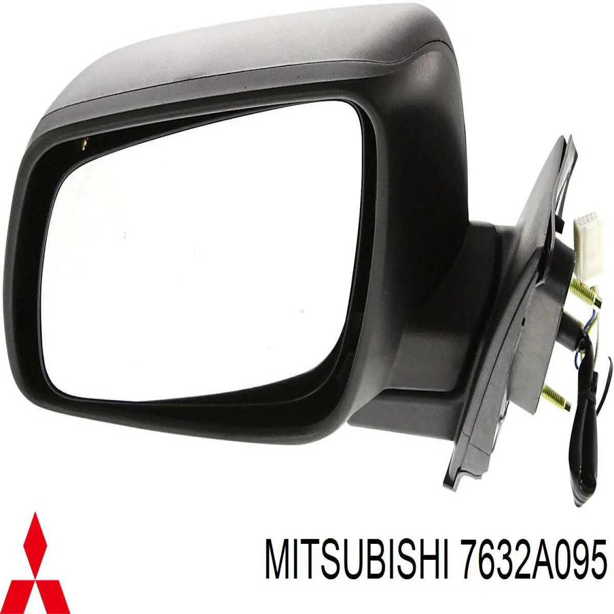 7632A095 Mitsubishi Espejo retrovisor izquierdo