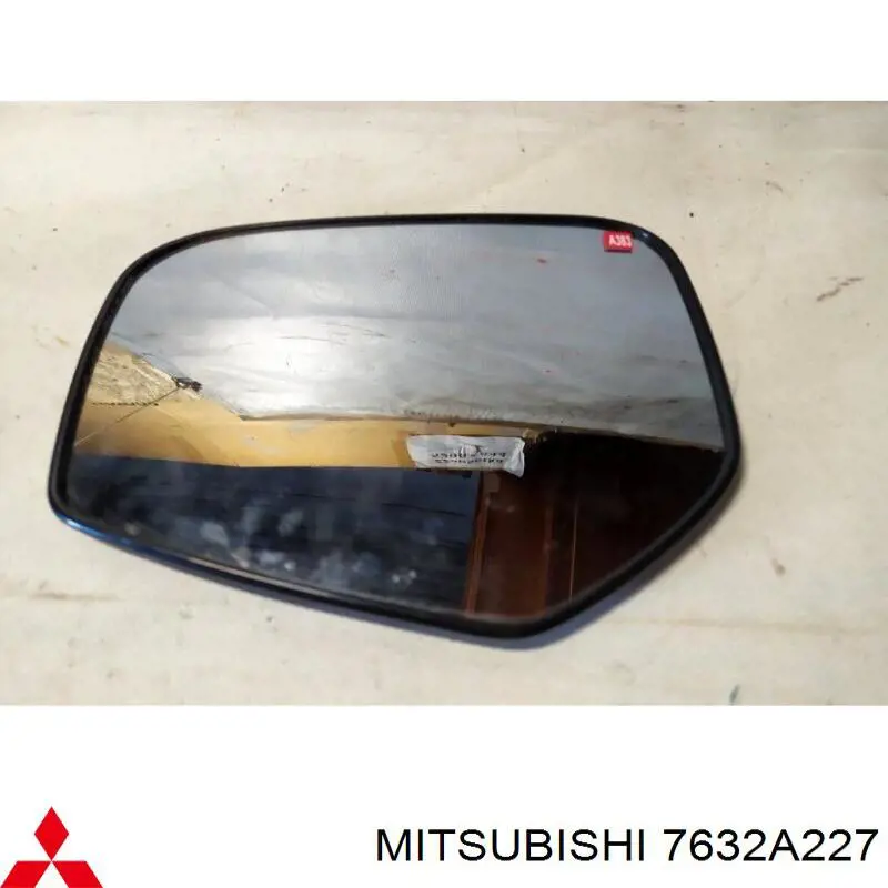 7632A227 Chrysler cristal de espejo retrovisor exterior izquierdo