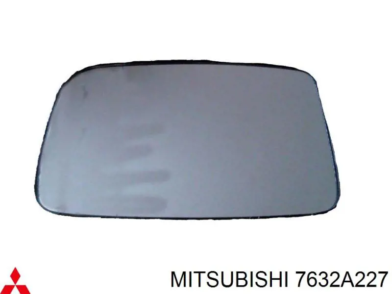 Cristal de espejo retrovisor exterior izquierdo Mitsubishi 7632A227 precio, desde 62,50 EUR