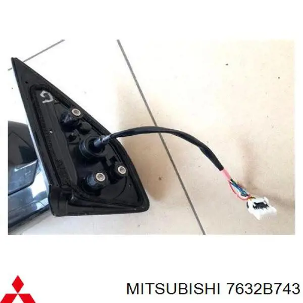 Espejo de retrovisor izquierdo 6143840 Alkar