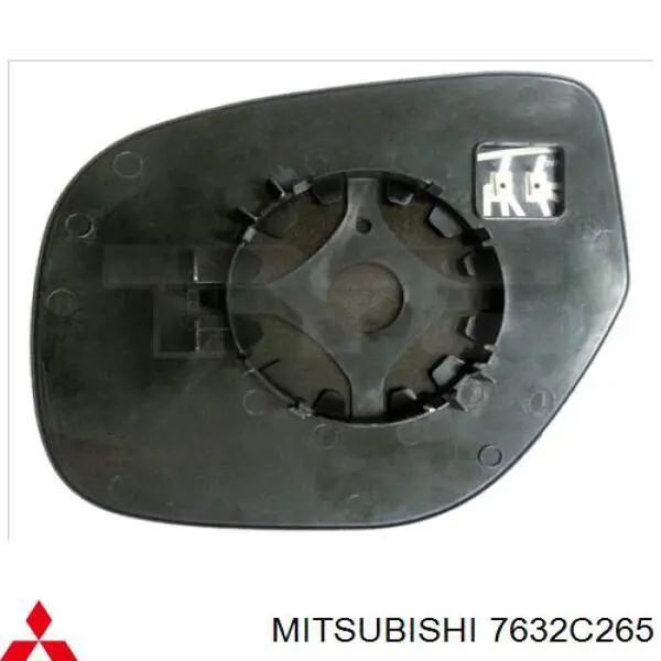 Cristal de espejo retrovisor exterior izquierdo Mitsubishi 7632C265 precio, desde  