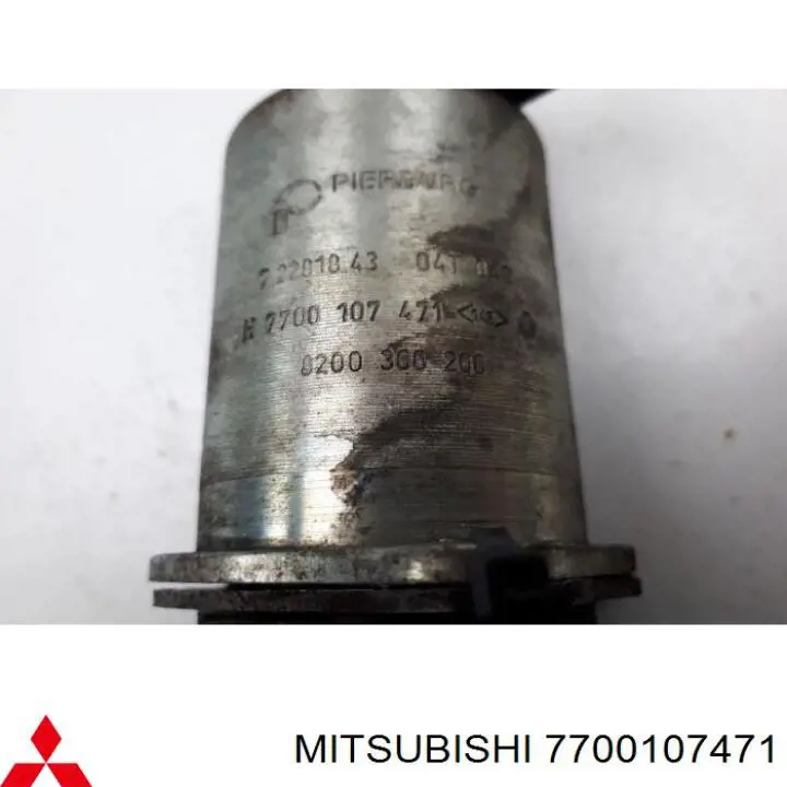 Válvula de regulación de gases Mitsubishi 7700107471 precio, desde 31,76 EUR