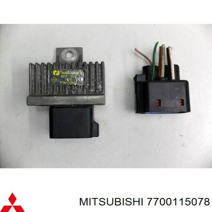 Relé de bujía de precalentamiento Renault Clio 2 BB, CB