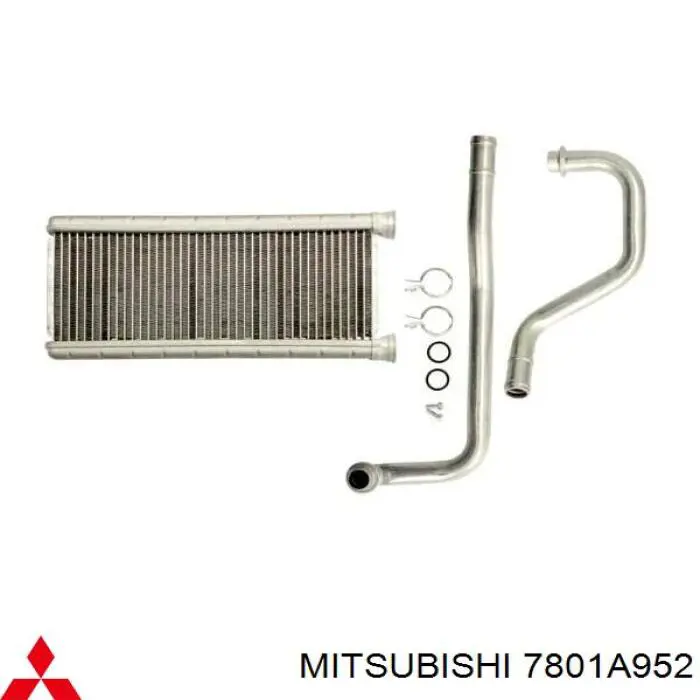 Radiador de calefacción Mitsubishi 7801A952 precio, desde 83,33 EUR