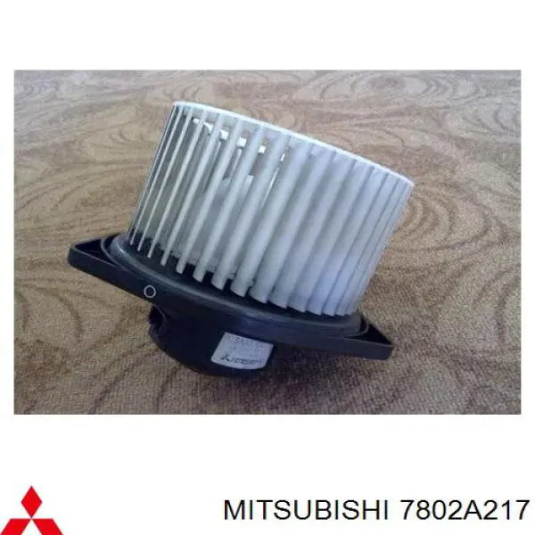 7802A217 Mitsubishi motor eléctrico, ventilador habitáculo