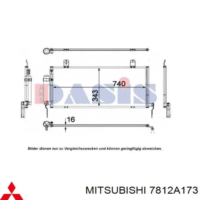 Aire acondicionado capacitor Mitsubishi 7812A173 precio, desde 101,89 EUR
