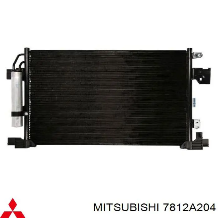 Radiador de aire acondicionado para Mitsubishi Outlander (CW)