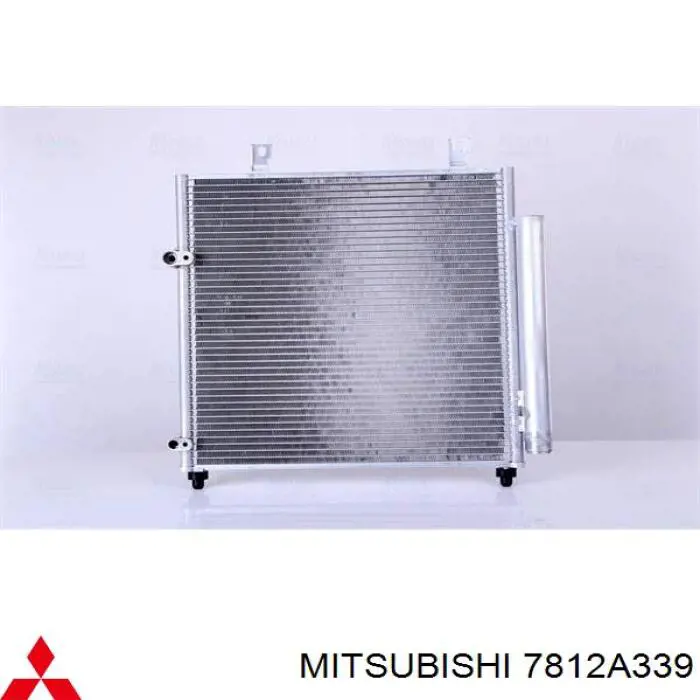 Radiador de aire acondicionado Mitsubishi Space Star MIRAGE (A0)