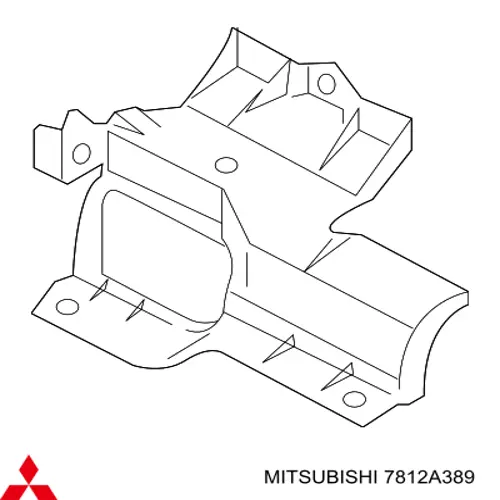 Deflector de aire superior del radiador Mitsubishi 7812A389 precio, desde 81,31 EUR