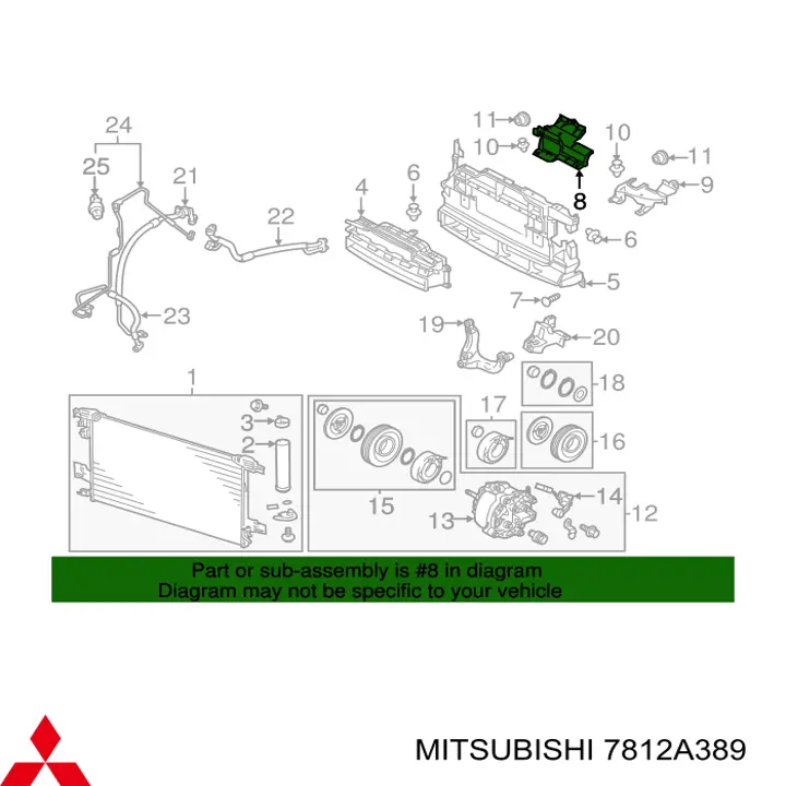 7812A389 Mitsubishi