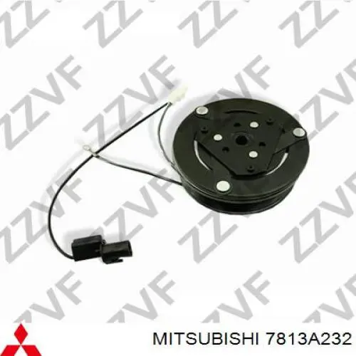 7813A232 Mitsubishi acoplamiento magnético, compresor del aire acondicionado