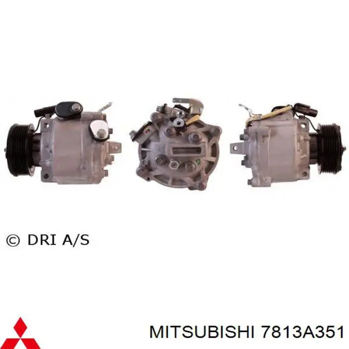 7813A351 Mitsubishi Compresor climatizador