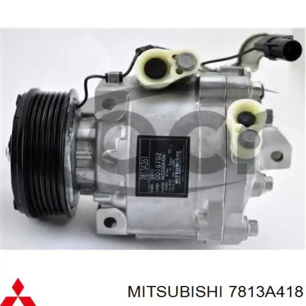7813A418 Mitsubishi compresor de aire acondicionado