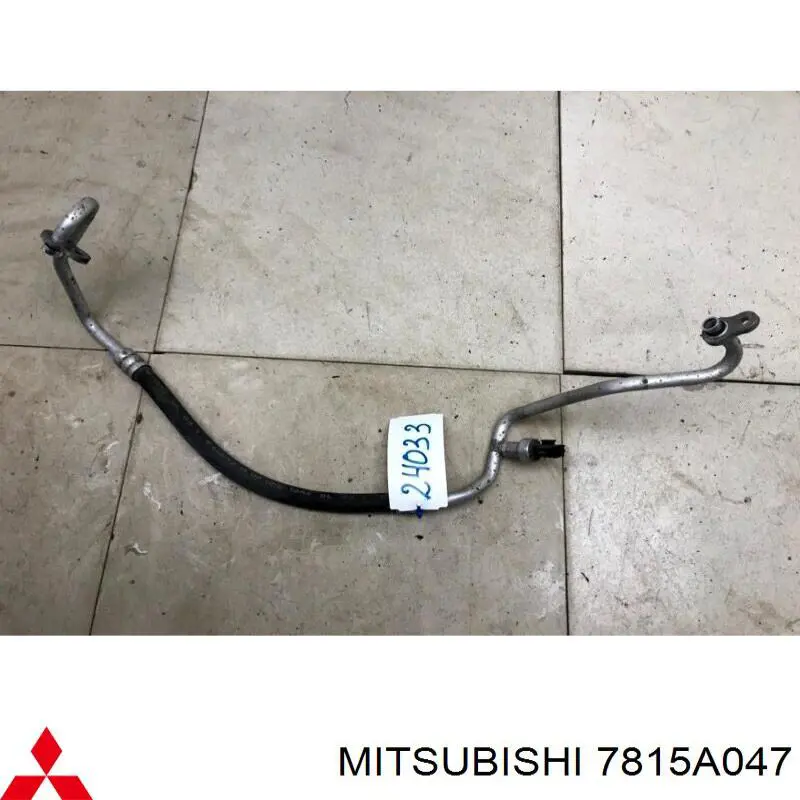 7815A736 Mitsubishi tubería de alta presión, aire acondicionado, de compresor aire acondicionado a condensador