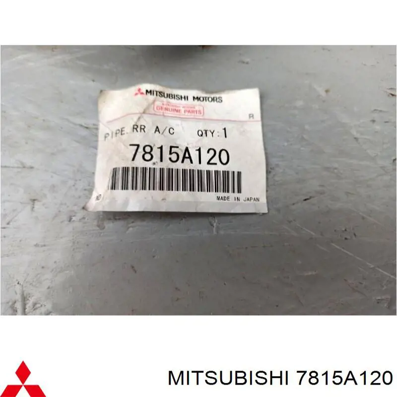 Tubería de baja / alta presión, aire acondicionado, de condensador a evaporador para Mitsubishi Pajero (V90)