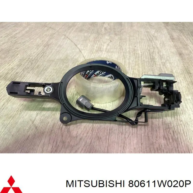 Comprar 80611W020P Mitsubishi Soporte de manija exterior de puerta delantera izquierda